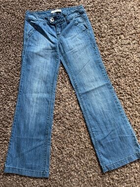 Low rise wide leg vintage Y2K forever 21 jeans